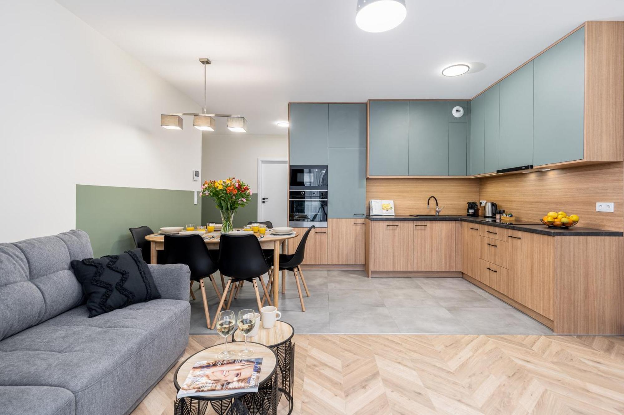 Saska Park Apartments Krakow Dış mekan fotoğraf
