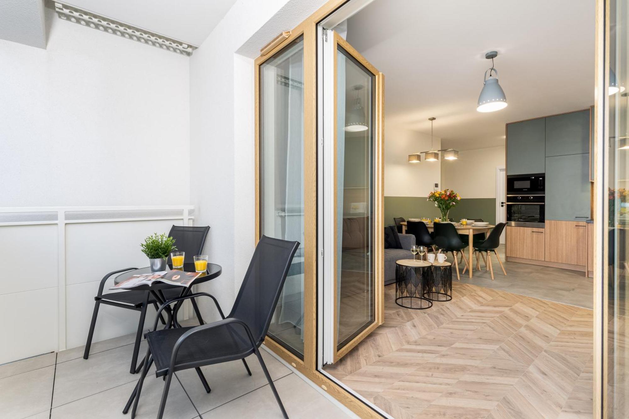 Saska Park Apartments Krakow Dış mekan fotoğraf