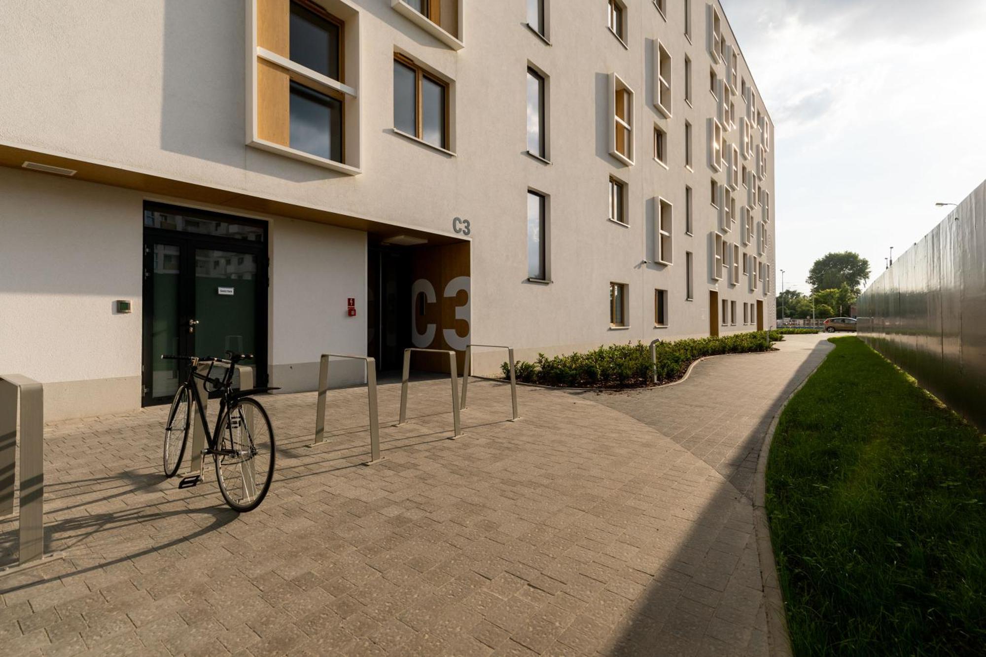 Saska Park Apartments Krakow Dış mekan fotoğraf