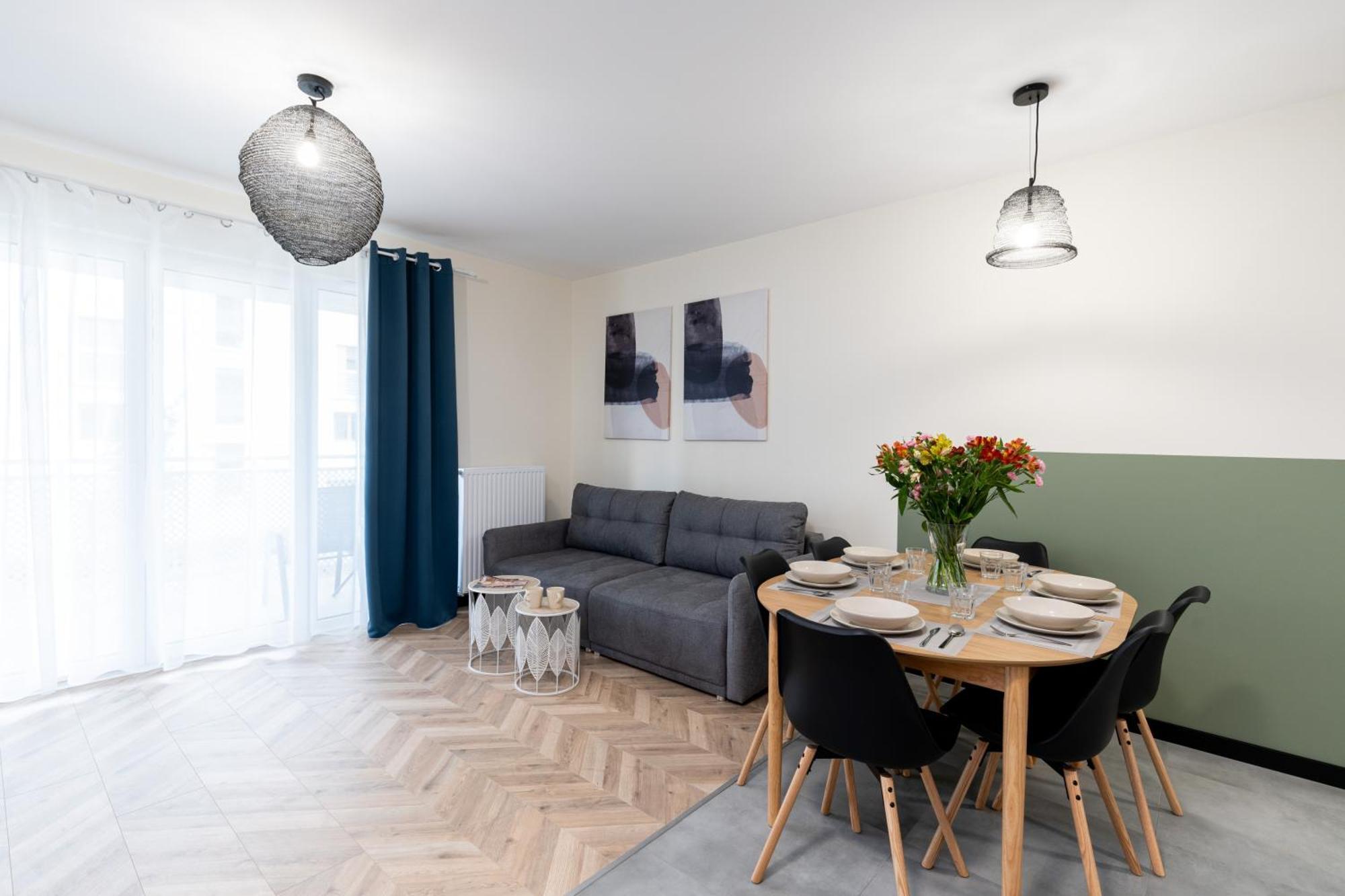 Saska Park Apartments Krakow Dış mekan fotoğraf