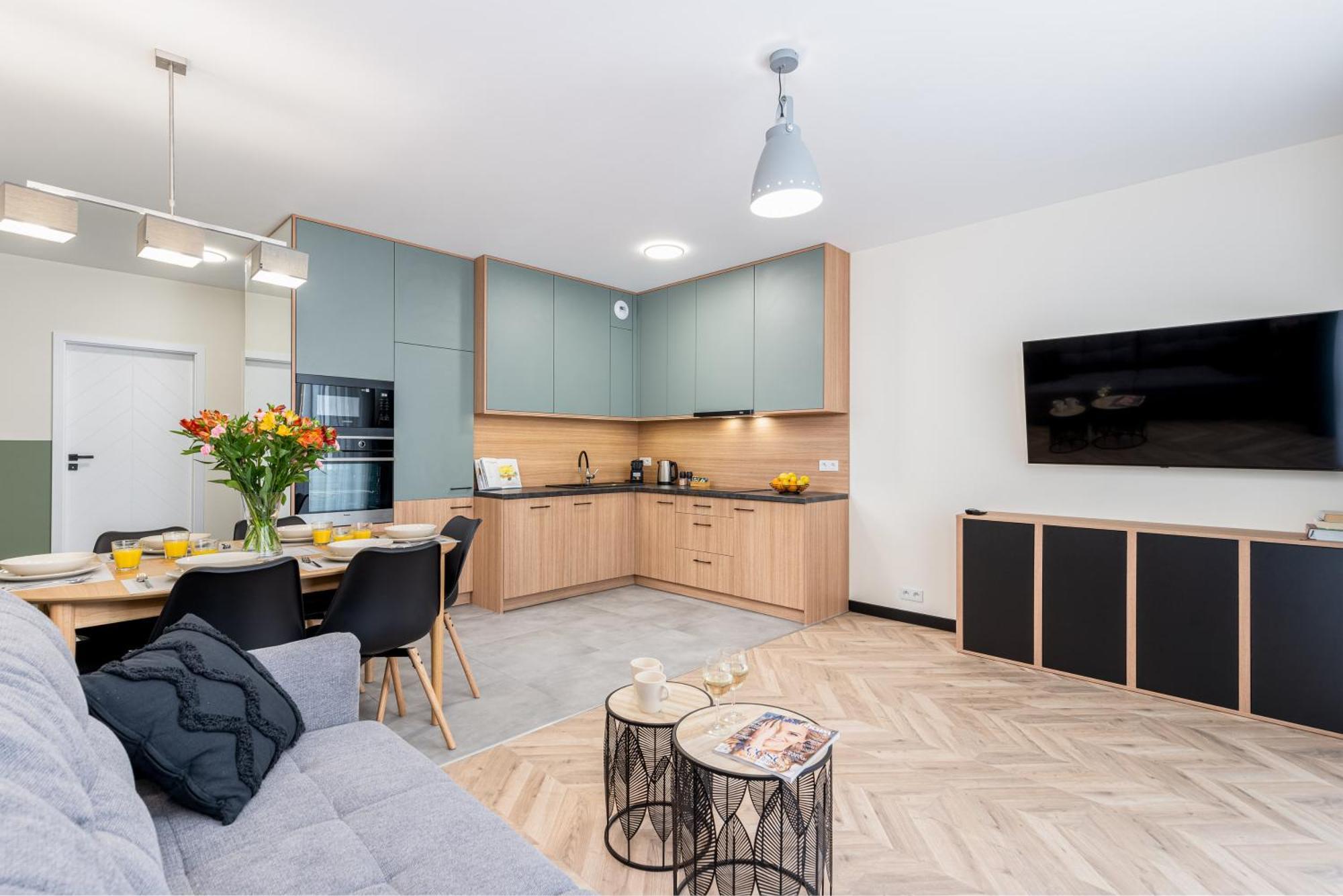 Saska Park Apartments Krakow Dış mekan fotoğraf