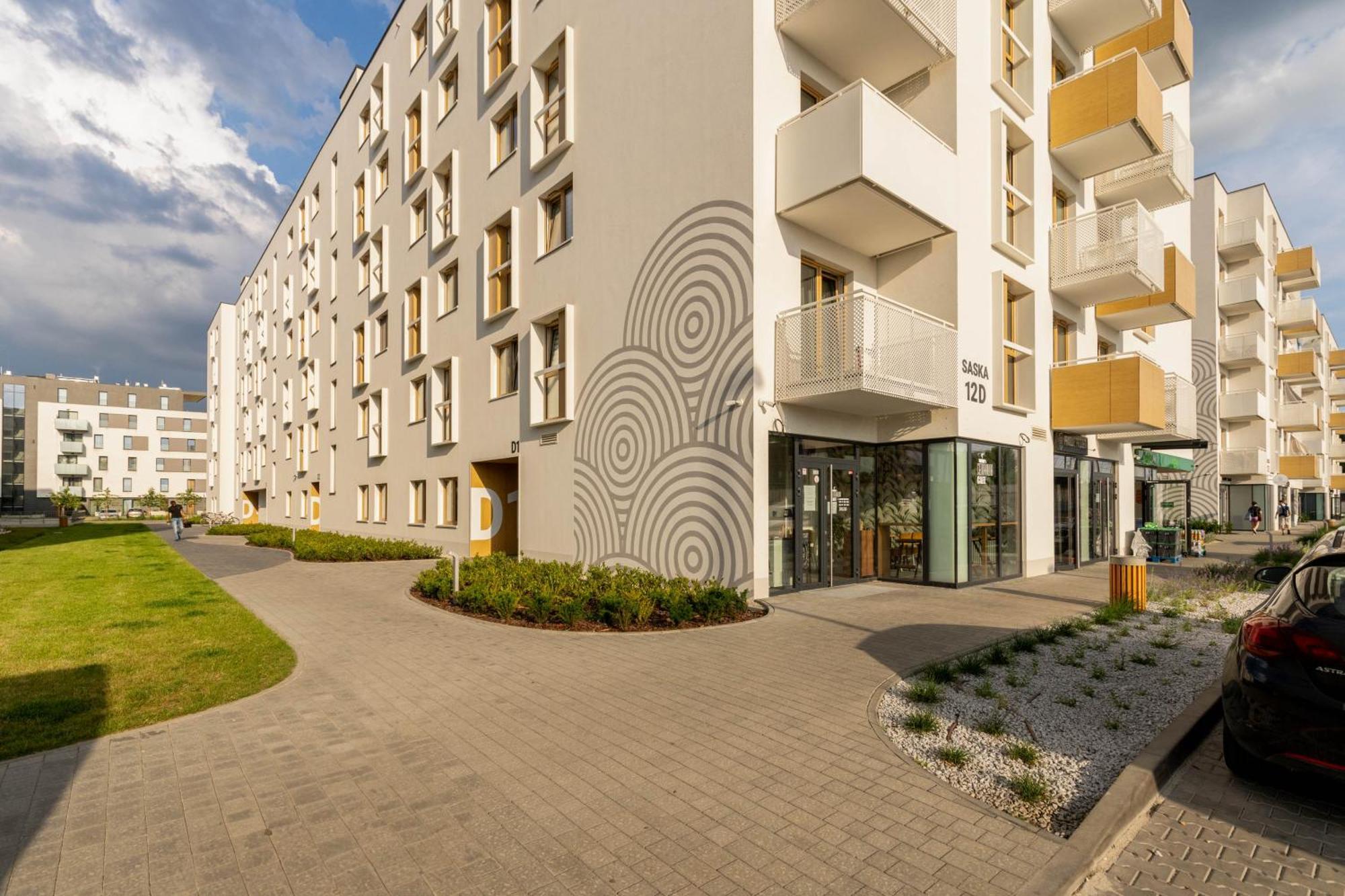 Saska Park Apartments Krakow Dış mekan fotoğraf