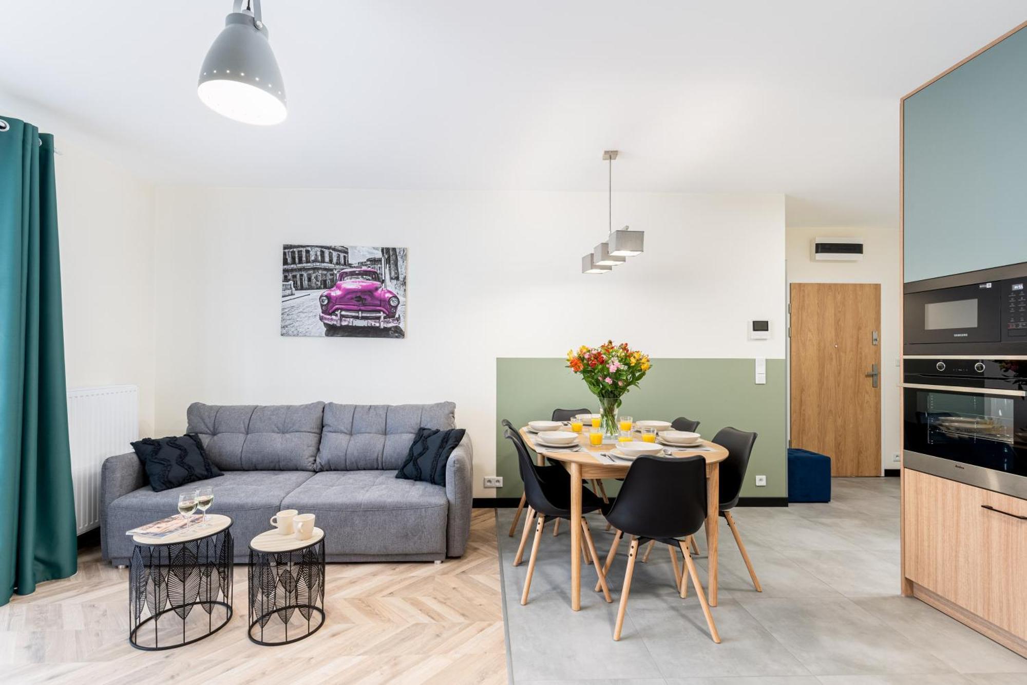 Saska Park Apartments Krakow Dış mekan fotoğraf