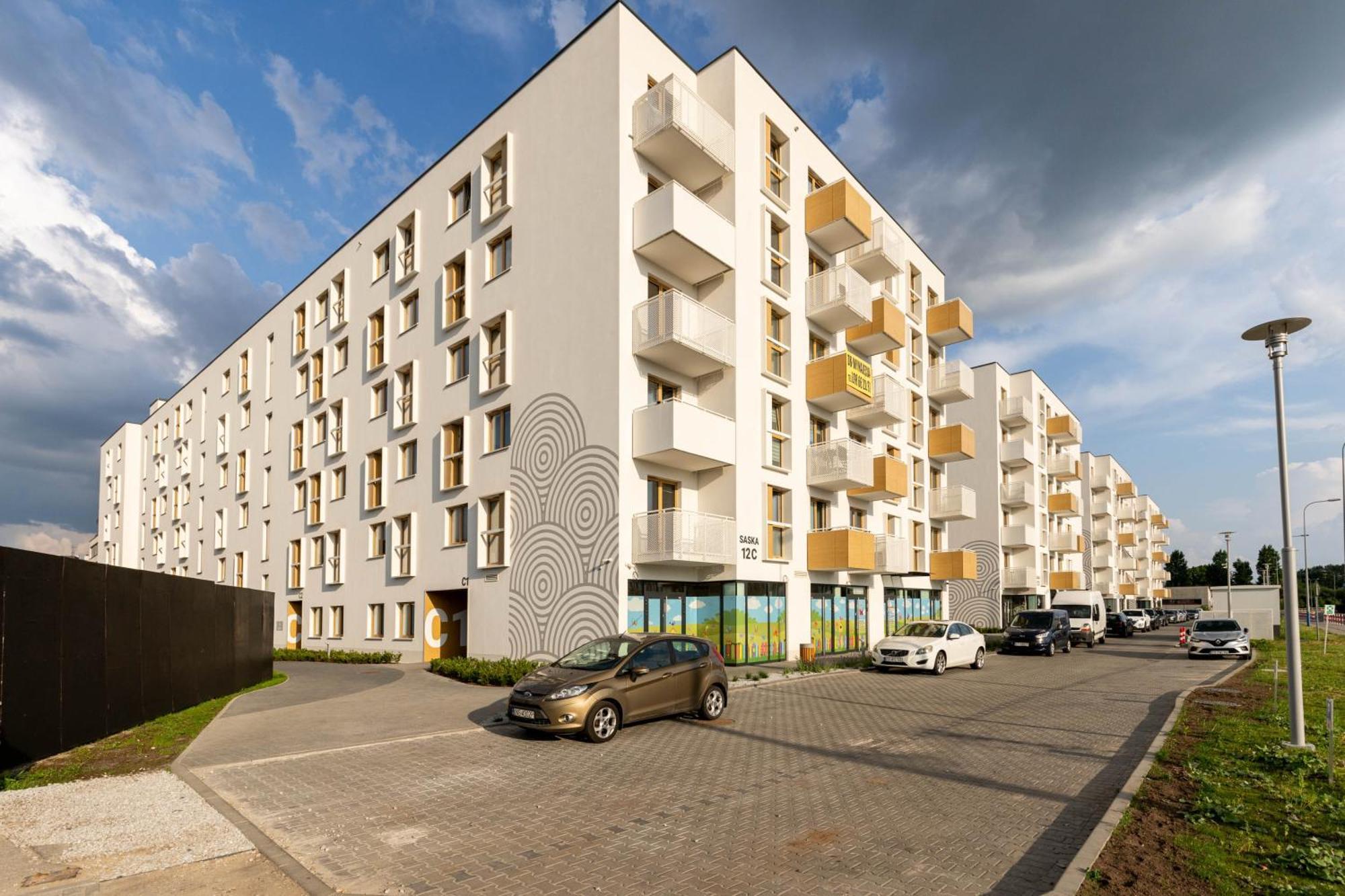 Saska Park Apartments Krakow Dış mekan fotoğraf