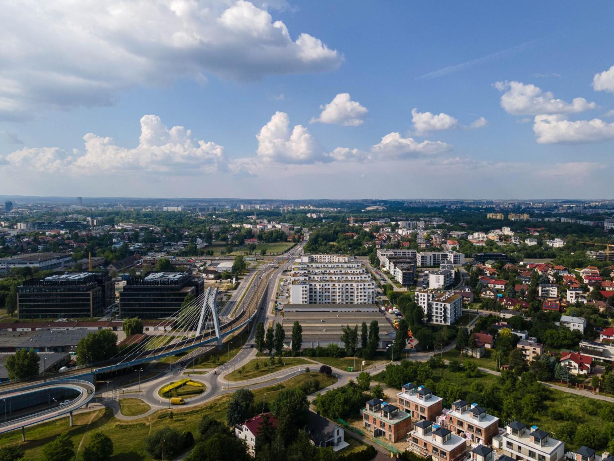 Saska Park Apartments Krakow Dış mekan fotoğraf