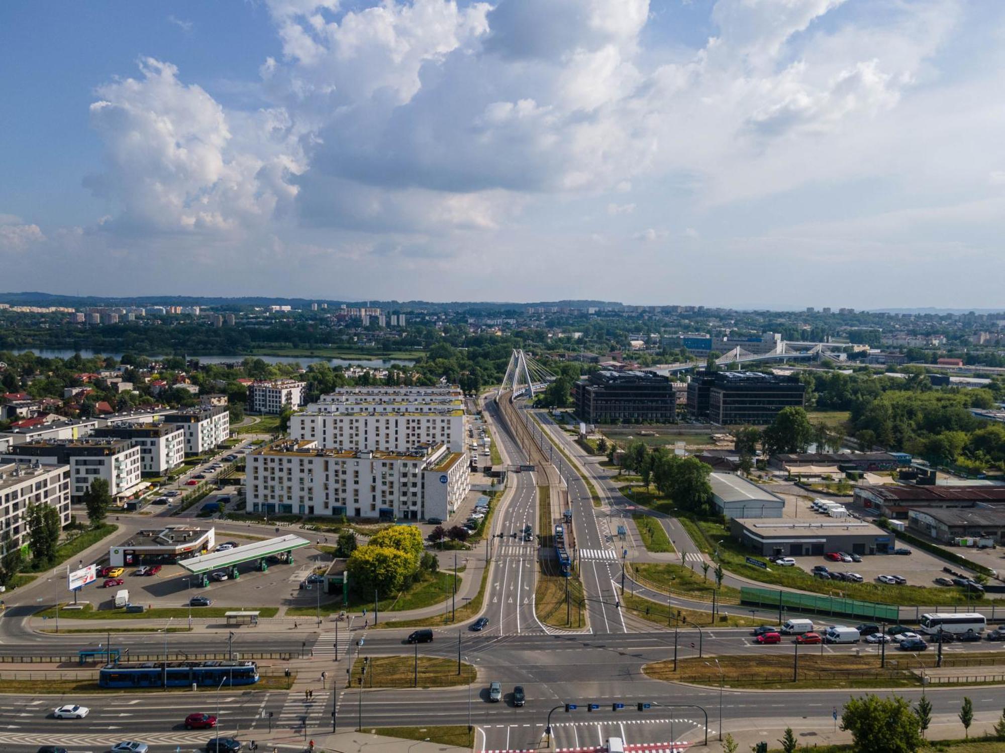Saska Park Apartments Krakow Dış mekan fotoğraf