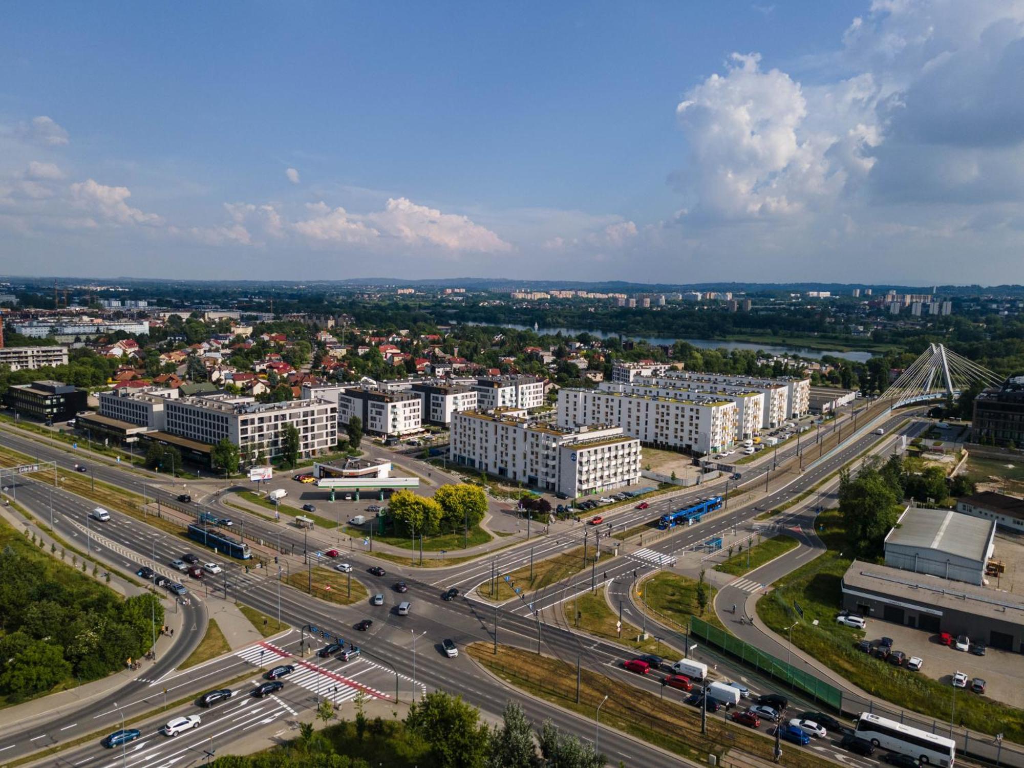 Saska Park Apartments Krakow Dış mekan fotoğraf